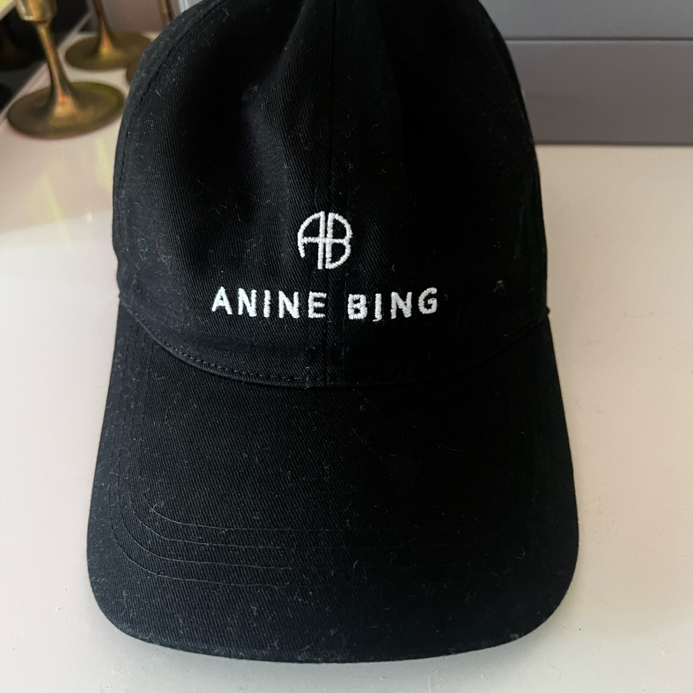 Anine Bing Classic Black Cap (never worn)
